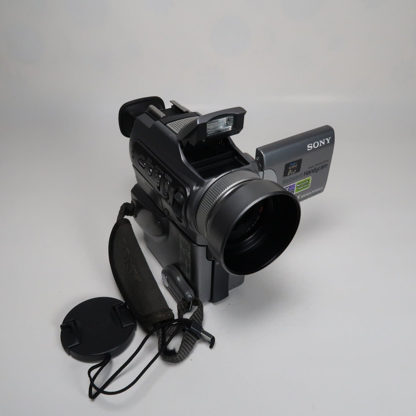 Soney Handycam DCR-PC120E MiniDV Camcorder – With Case + Charger