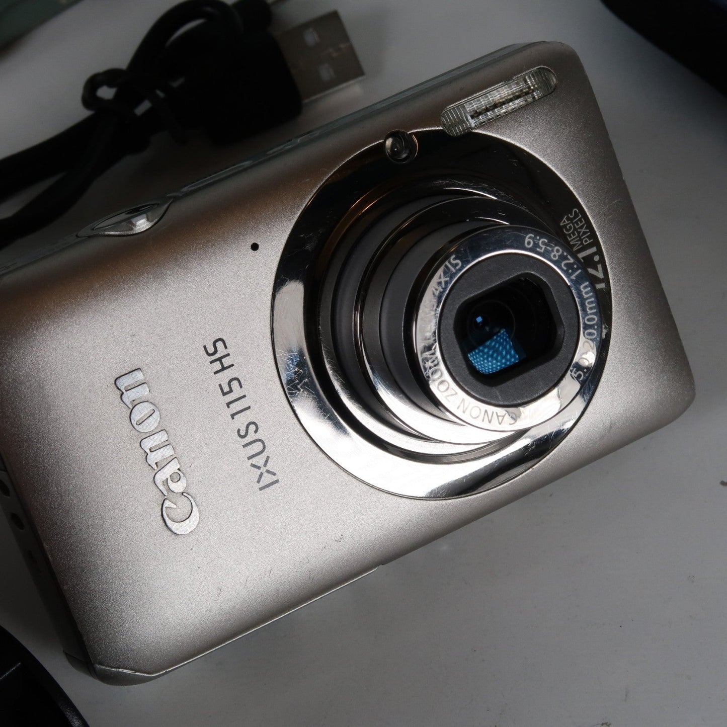 Cenon IXUS 115 HS PowerShot ELPH 100 HS 12.1 MP 4x Digital Camera Silver