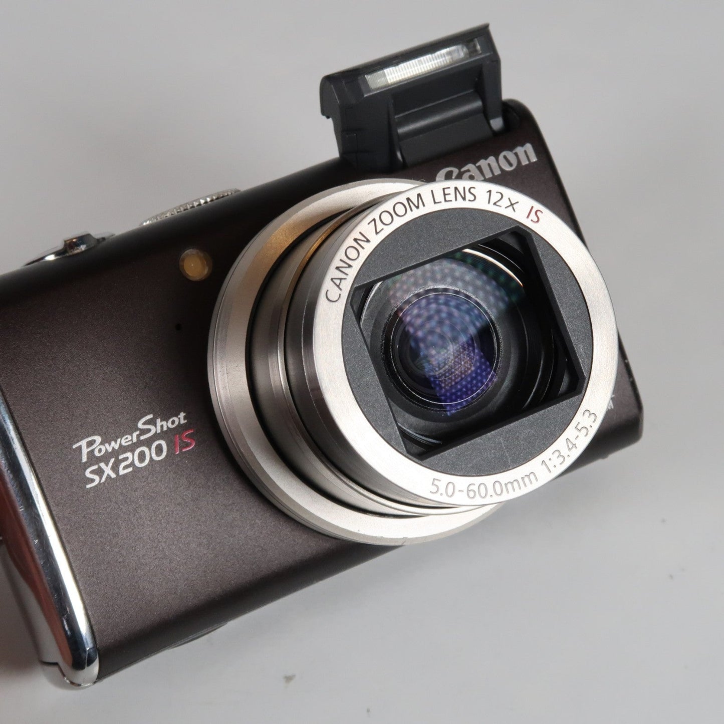 Cenon PowerShot SX200 IS 12.1MP 12x Digital Camera Brown