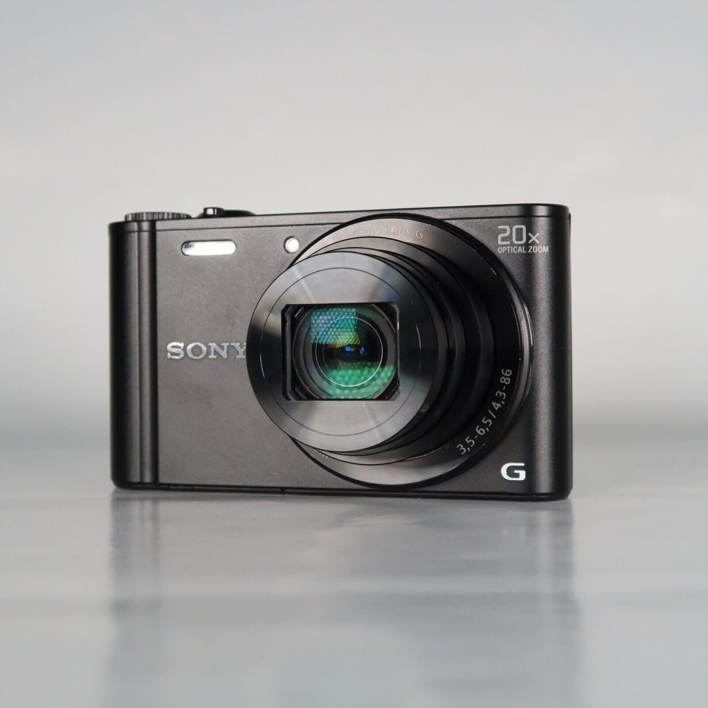 Soney Cyber-Shot DSC-WX300 18.2MP Digital Camera Black with Case and 32GB SD Card