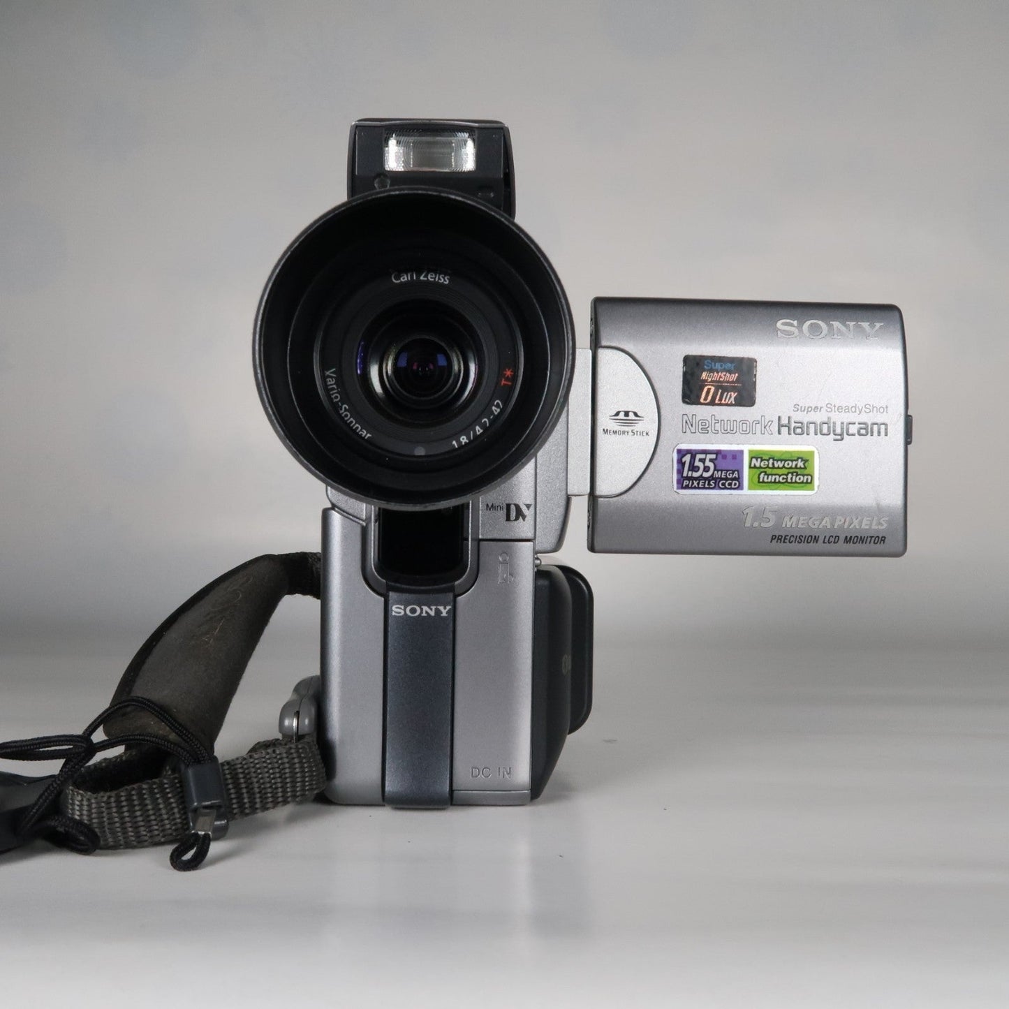 Soney Handycam DCR-PC120E MiniDV Camcorder – With Case + Charger
