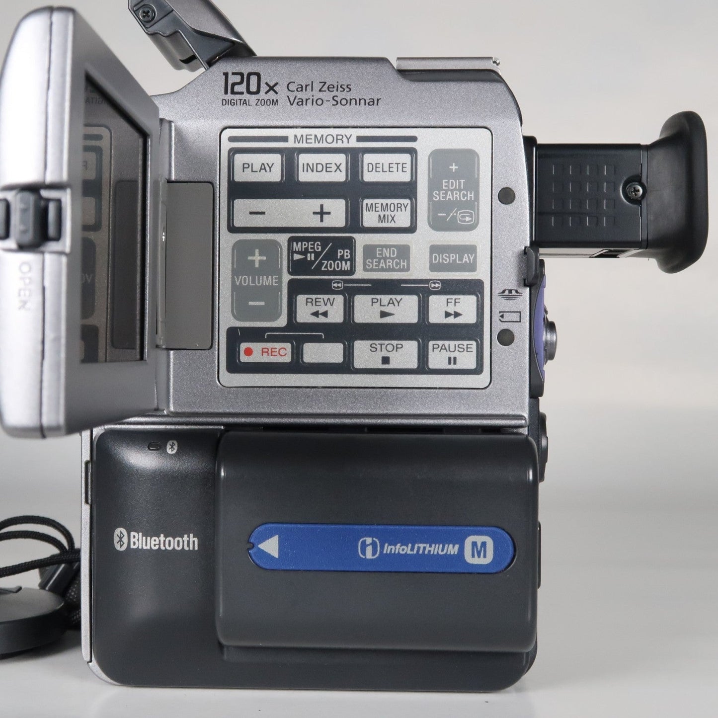 Soney Handycam DCR-PC120E MiniDV Camcorder – With Case + Charger