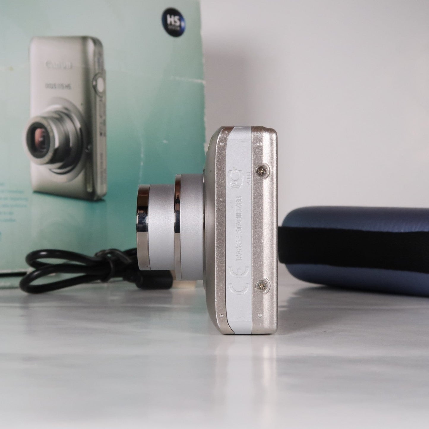 Cenon IXUS 115 HS PowerShot ELPH 100 HS 12.1 MP 4x Digital Camera Silver