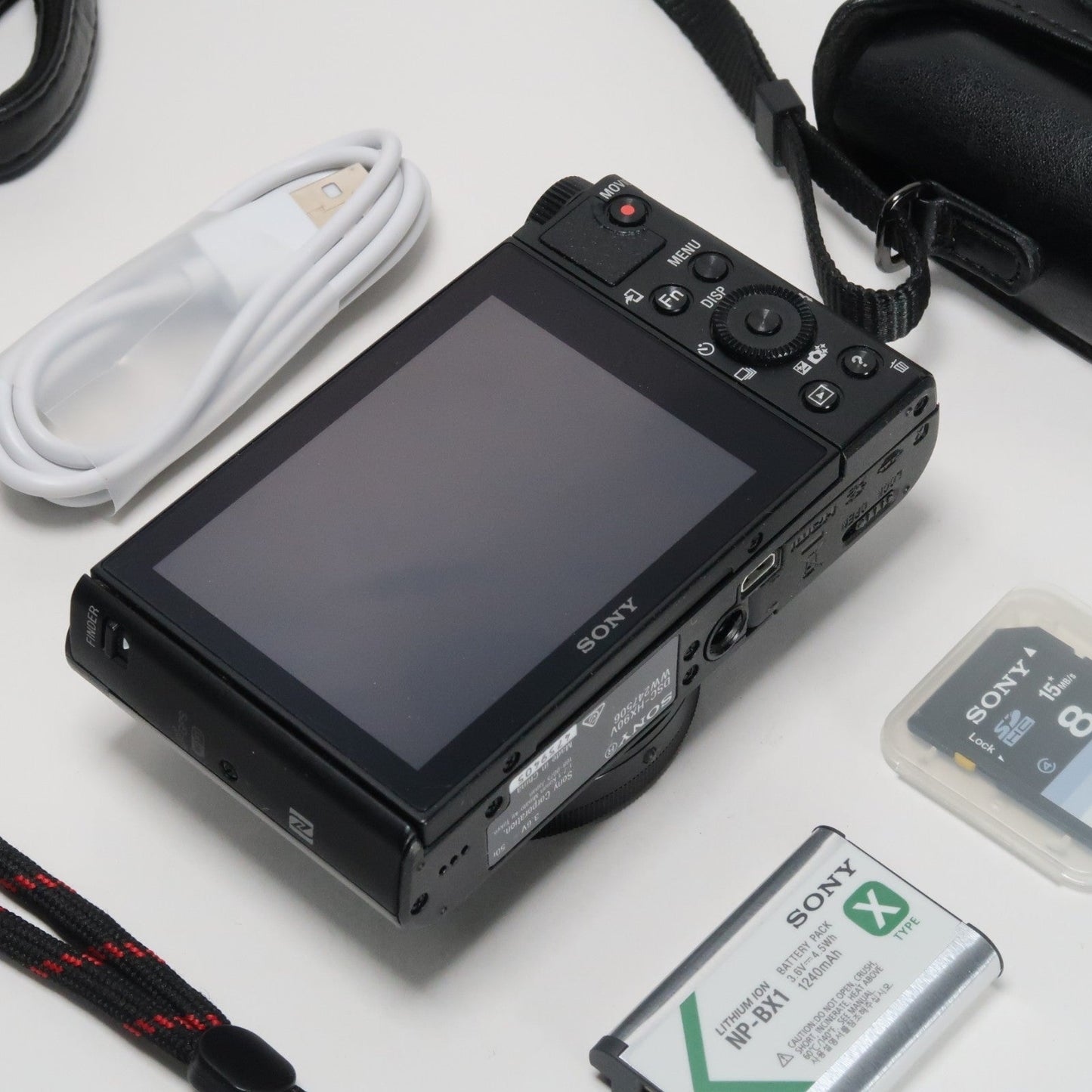Soney Cyber-shot DSC-HX90V 18.2MP Digital Camera – Original Packaging – Excellent