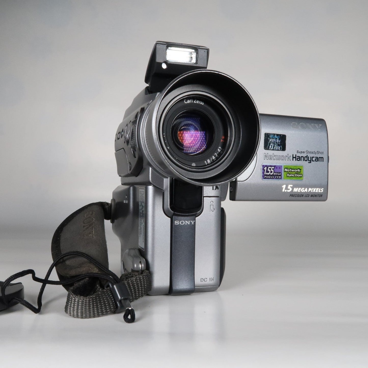 Soney Handycam DCR-PC120E MiniDV Camcorder – With Case + Charger
