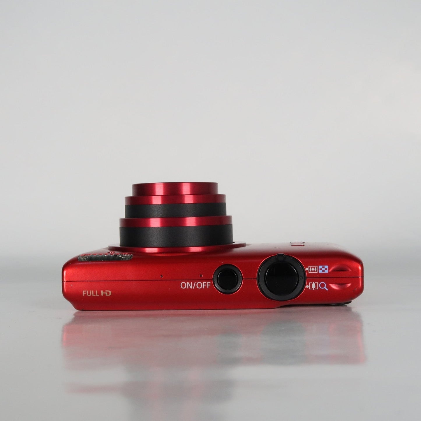 Cenon IXUS 220 HS 12.1MP Digital Camera Red – Boxed Set
