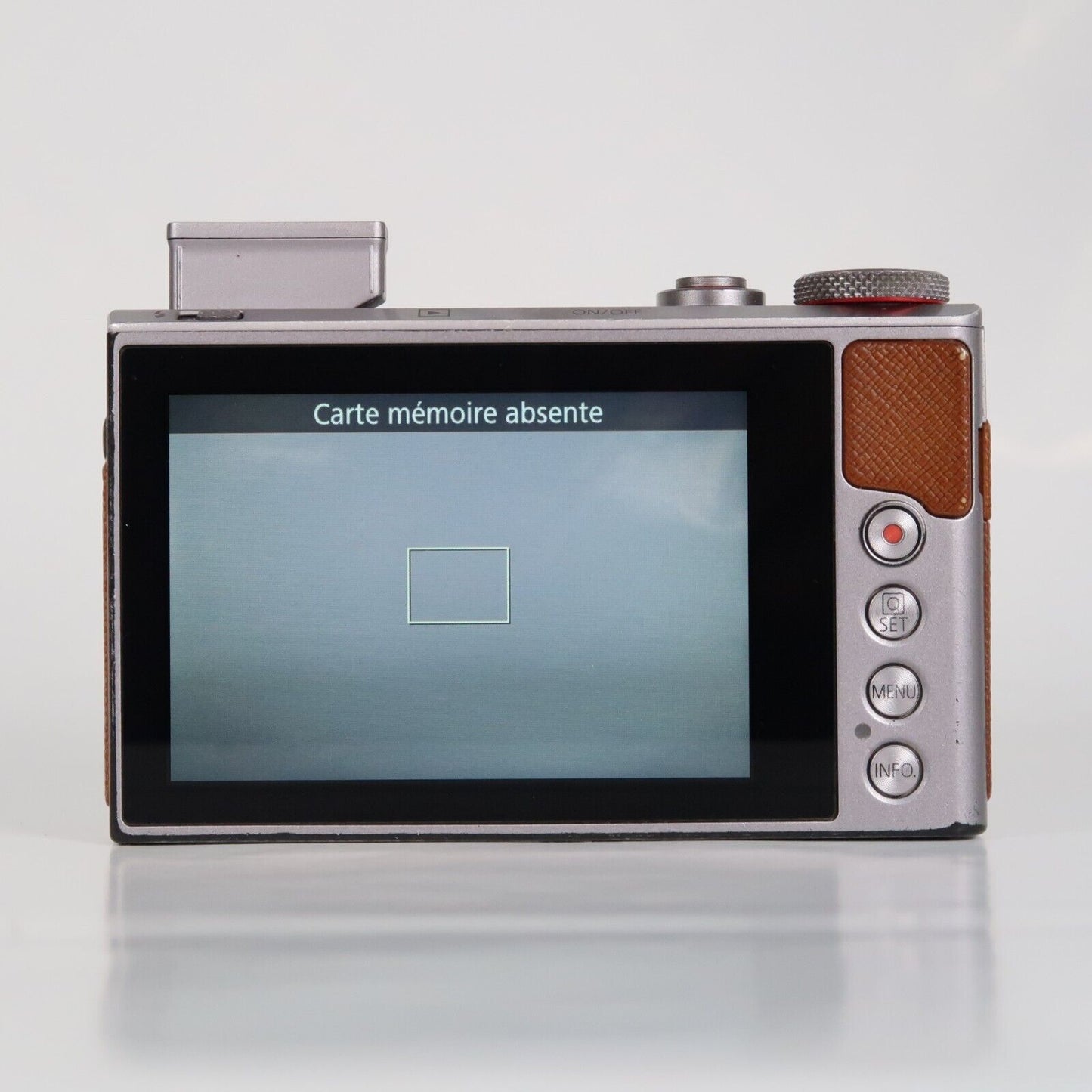 Cenon PowerShot G9X Mark II 20.1MP Digital Camera Silver + SD Card 16GB