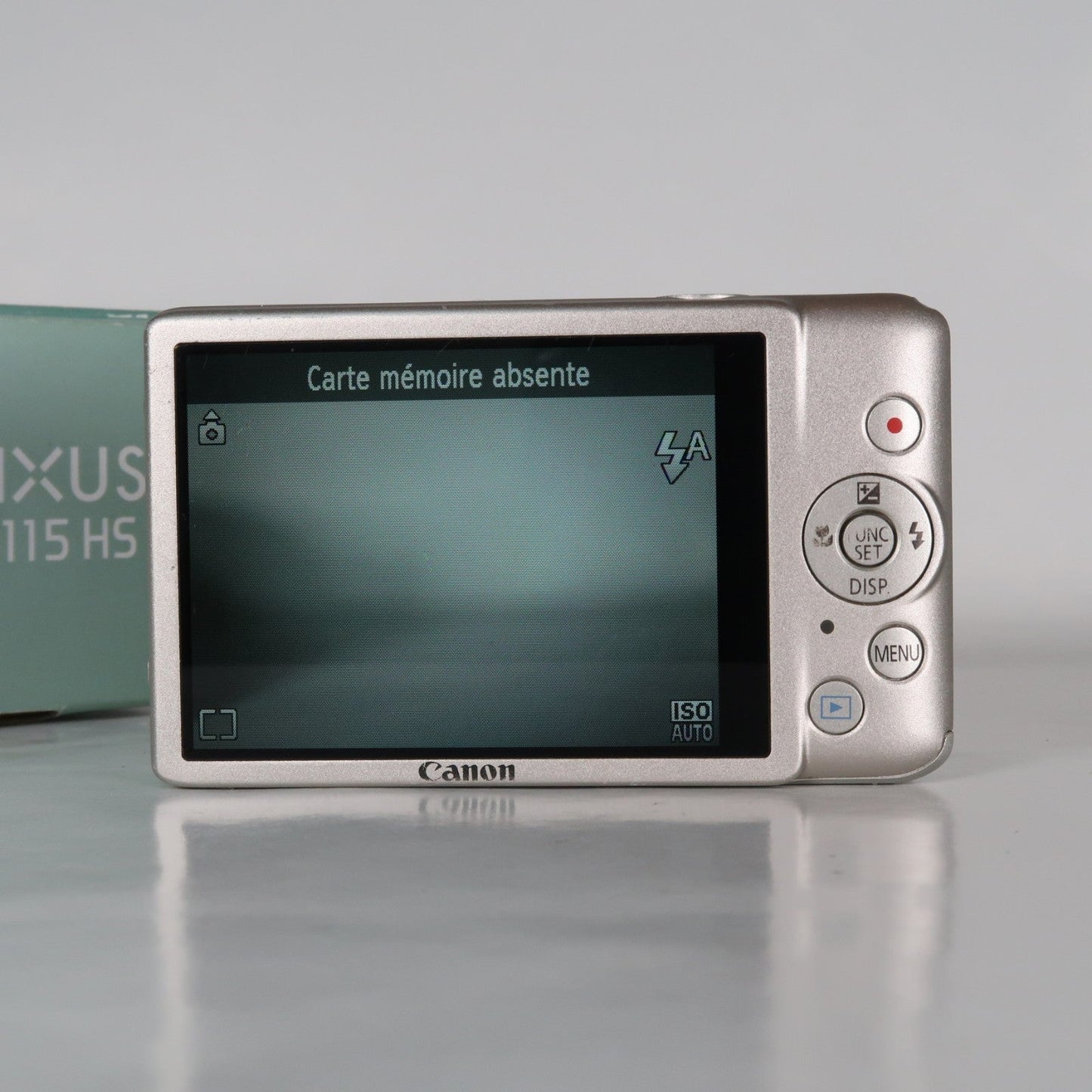 Cenon IXUS 115 HS PowerShot ELPH 100 HS 12.1MP 4x Digital Camera Silver – Very Good Condition