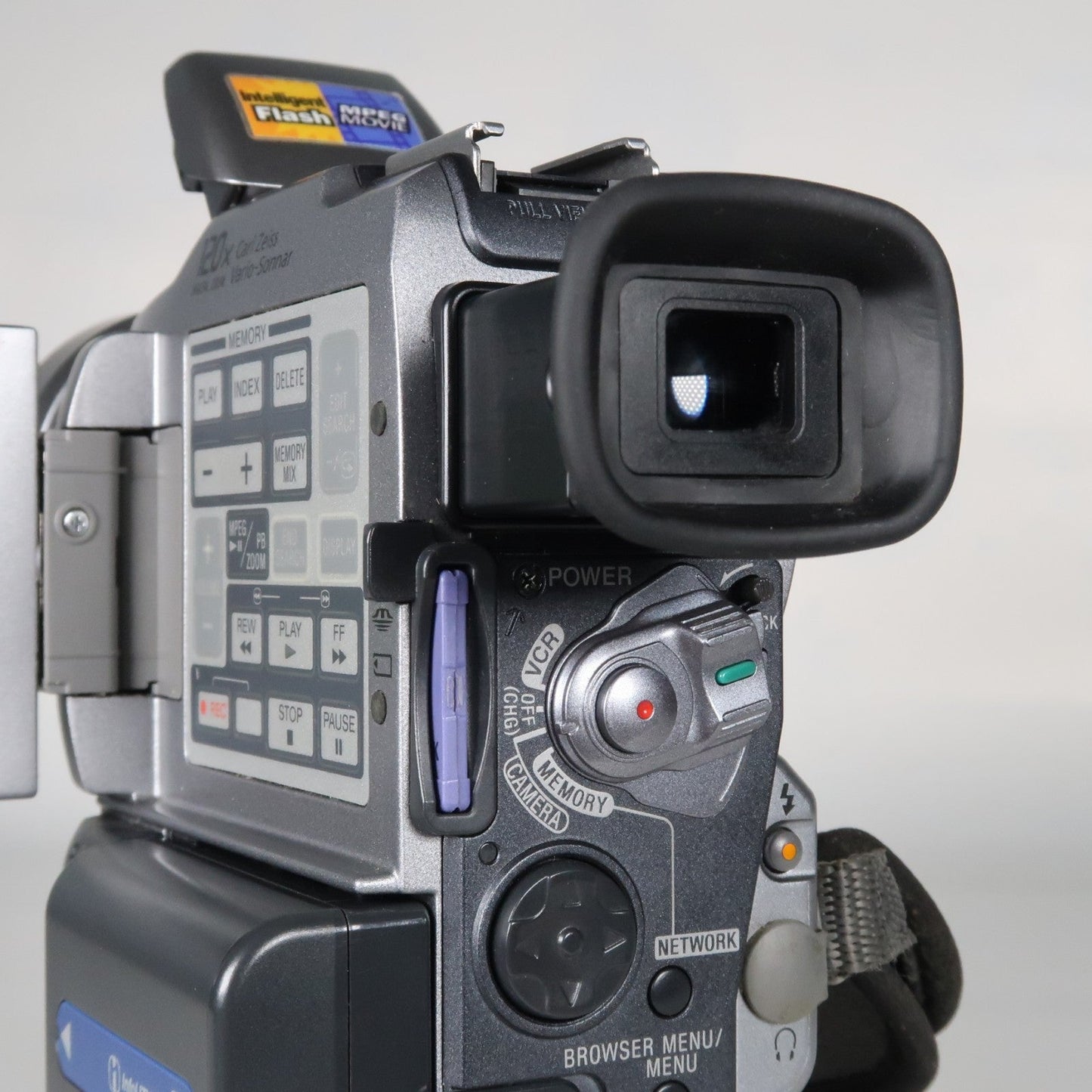 Soney Handycam DCR-PC120E MiniDV Camcorder – With Case + Charger