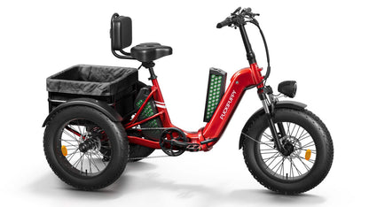 PUCKIPUPPY All-Terrain Electric Trike – Balance, Comfort & Performance