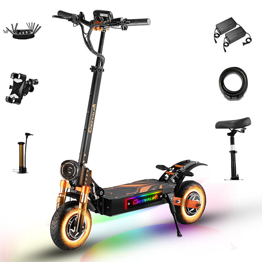 CHEEVALRY S10 Rugged Electric Scooter – Speed, Power & Durability