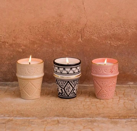 Natural Candle in Handcrafted