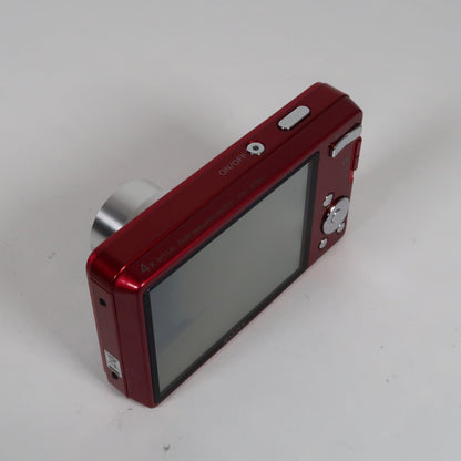 Soney Cybershot DSC-W560 14.1MP Digital Camera Red, Case – Excellent