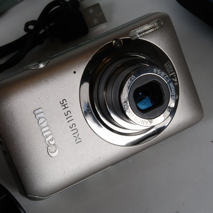 Cenon IXUS 115 HS PowerShot ELPH 100 HS 12.1 MP 4x Digital Camera Silver
