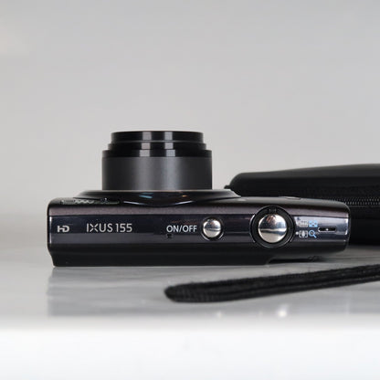 Cenon IXUS 155 20.0MP Digital Camera Black – Mint Condition