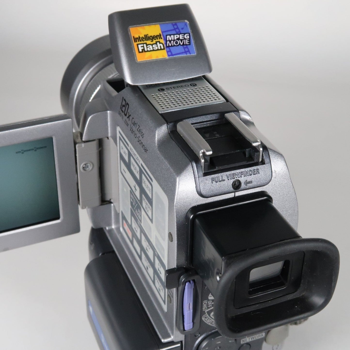 Soney Handycam DCR-PC120E MiniDV Camcorder – With Case + Charger