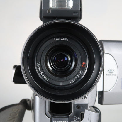 Soney Handycam DCR-PC120E MiniDV Camcorder – With Case + Charger