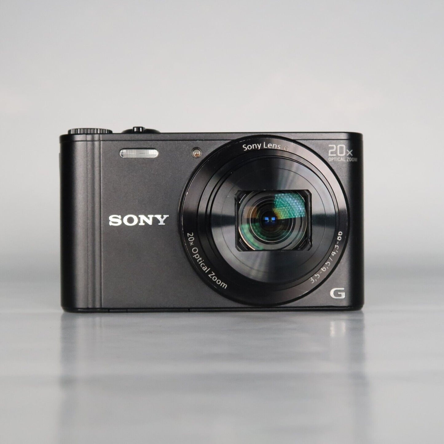 Soney Cyber-Shot DSC-WX300 18.2MP Digital Camera Black with Case and 32GB SD Card