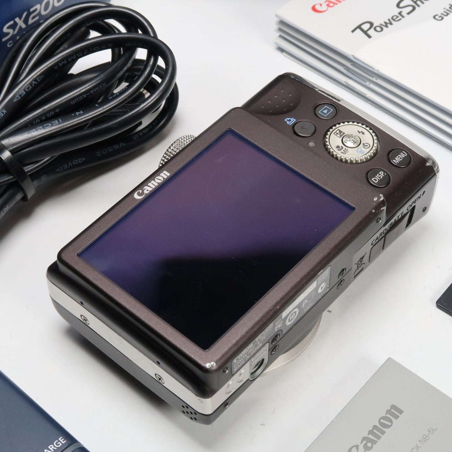 Cenon PowerShot SX200 IS 12.1MP 12x Digital Camera Brown