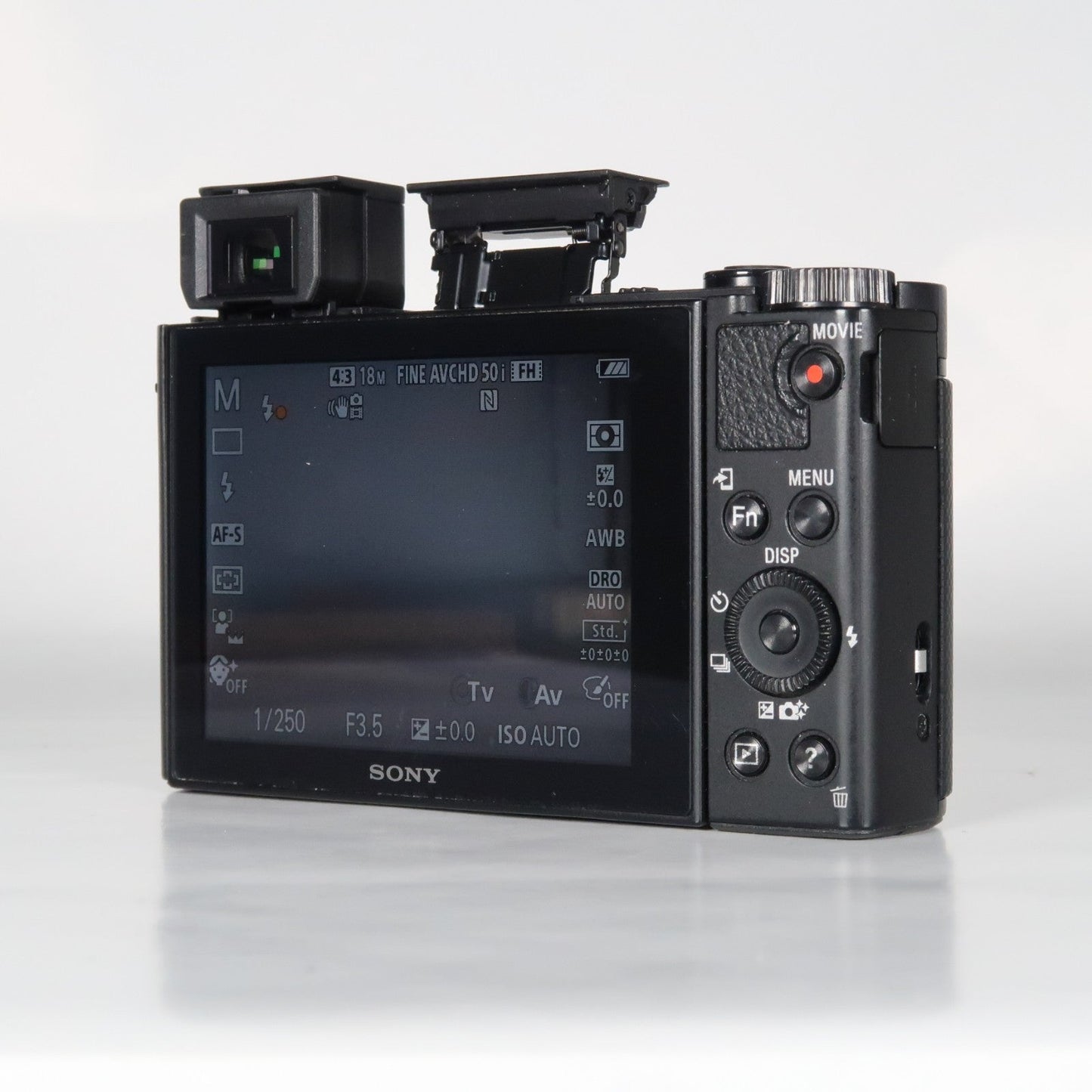 Soney Cyber-shot DSC-HX90V 18.2MP Digital Camera – Excellent Condition, Original Packaging