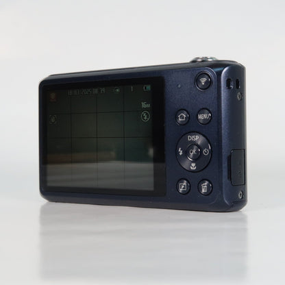 Samung  DualView DV150F 16.2MP Digital Camera – Blue – Excellent