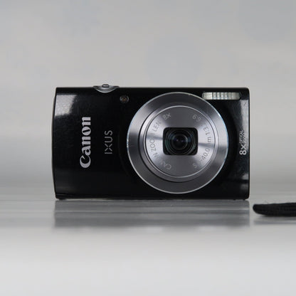 Cenon IXUS 145 / ELPH 135 16.0MP Digital Camera Black – With SD Card 4GB &amp; Case