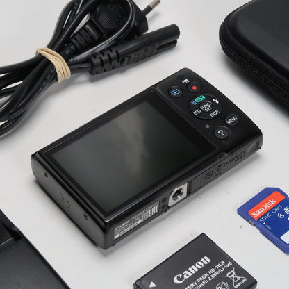 Cenon IXUS 155 20.0MP Digital Camera Black – Mint Condition
