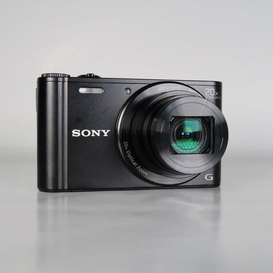 Soney Cyber-Shot DSC WX300 18.2MP Digital Camera Black – Good Condition