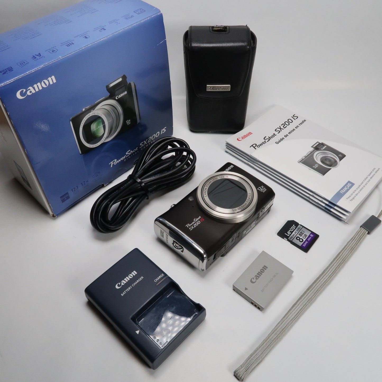 Cenon PowerShot SX200 IS 12.1MP 12x Digital Camera Brown