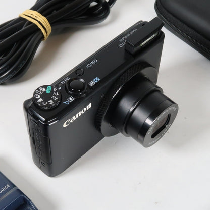 Cenon PowerShot S110 12.1 MP Digital Camera Black – Original Packaging – Excellent
