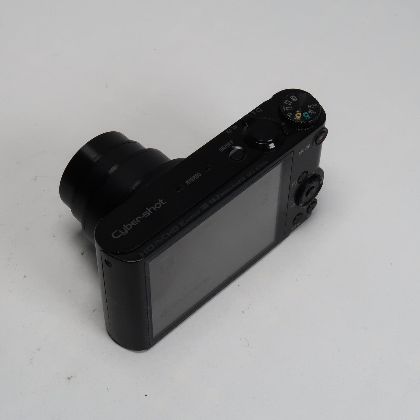 Soney Cyber-Shot DSC WX300 18.2MP Digital Camera Black – Good Condition