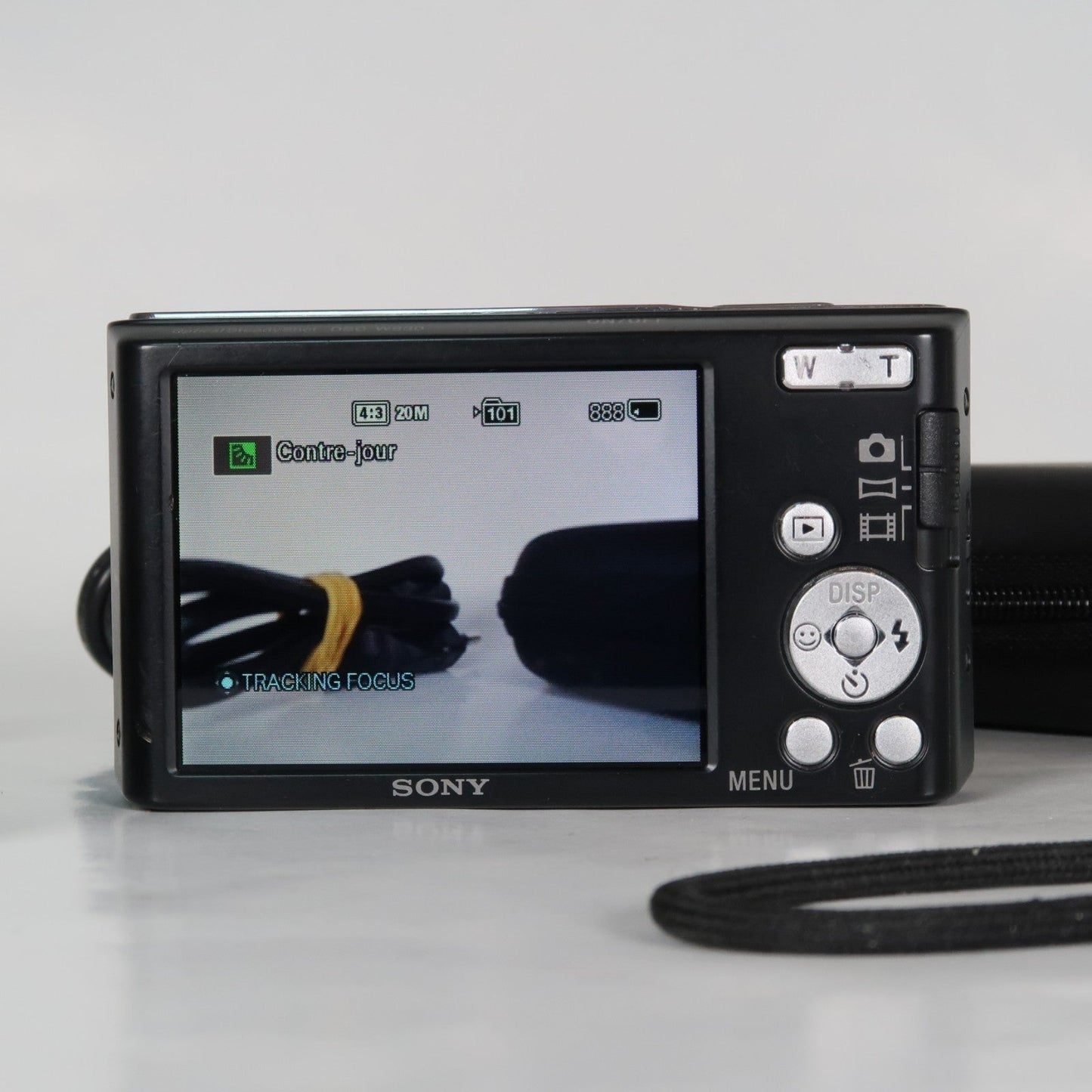Soney Cyber-Shot DSC-W830 20.1MP 8x Digital Camera Black – Excellent Condition