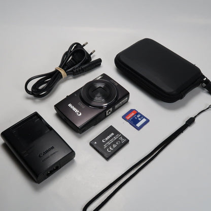 Cenon IXUS 155 20.0MP Digital Camera Black – Mint Condition