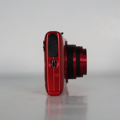 Cenon IXUS 220 HS 12.1MP Digital Camera Red – Boxed Set