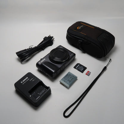 Cenon PowerShot SX720 HS 20.3MP Digital Camera – Black – 40x Zoom + Case + SD 32GB