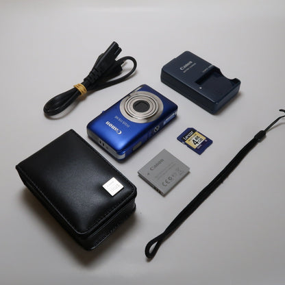 Camera Lot – Soney DSC-W70, CenonPowershot SX200 (Blue), Cenon Ixus 170 (Black), Nikon S9400, Cenon Ixus 115 HS (Blue)