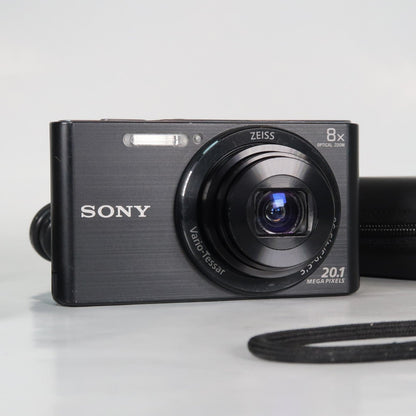 Soney Cyber-Shot DSC-W830 20.1MP 8x Digital Camera Black – Excellent Condition