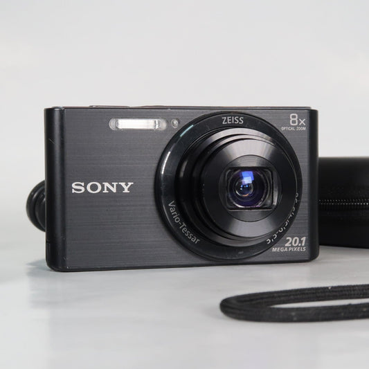 Soney Cyber-Shot DSC-W830 20.1MP 8x Digital Camera Black – Excellent Condition