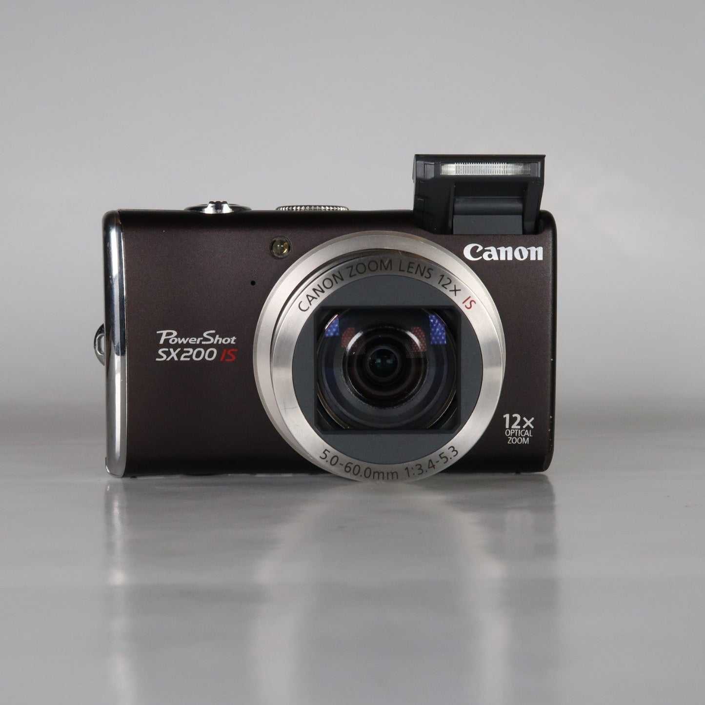 Cenon PowerShot SX200 IS 12.1MP 12x Digital Camera Brown