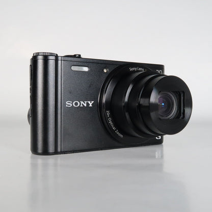 Soney Cyber-Shot DSC WX300 18.2MP Digital Camera Black – Good Condition