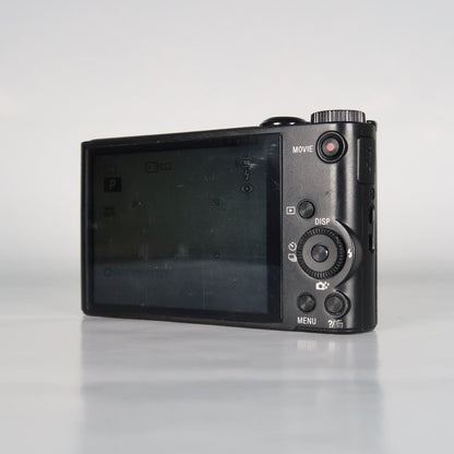 Soney Cyber-Shot DSC-WX300 18.2MP Digital Camera Black with Case and 32GB SD Card