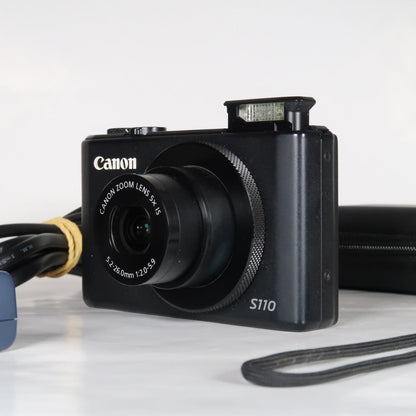 Cenon PowerShot S110 12.1 MP Digital Camera Black – Original Packaging – Excellent
