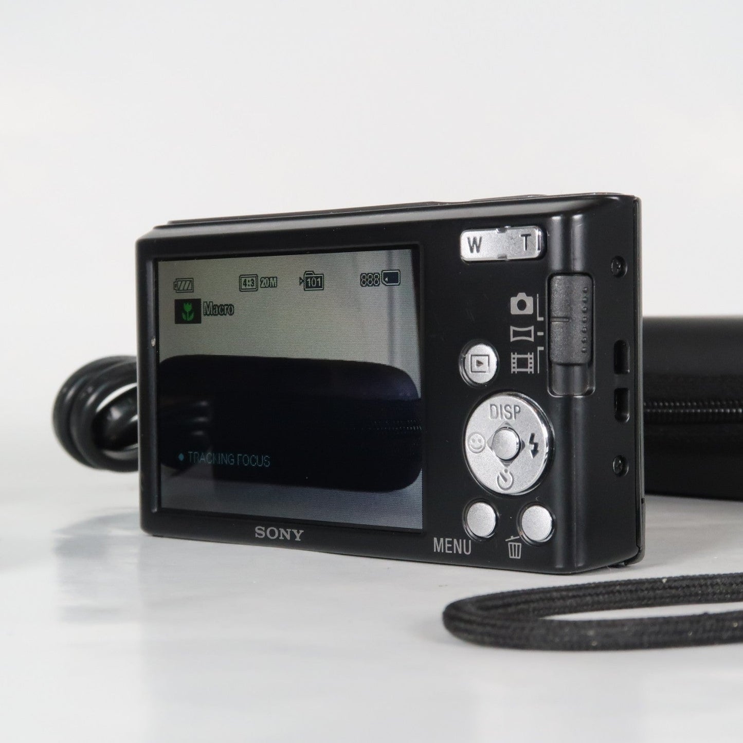 Soney Cyber-Shot DSC-W830 20.1MP 8x Digital Camera Black – Excellent Condition