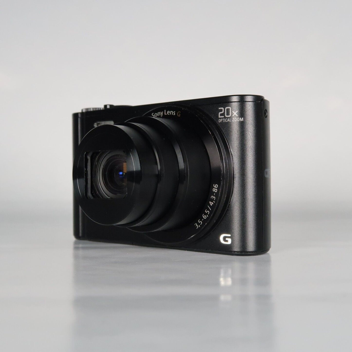 Soney Cyber-Shot DSC-WX300 18.2MP Digital Camera Black with Case and 32GB SD Card