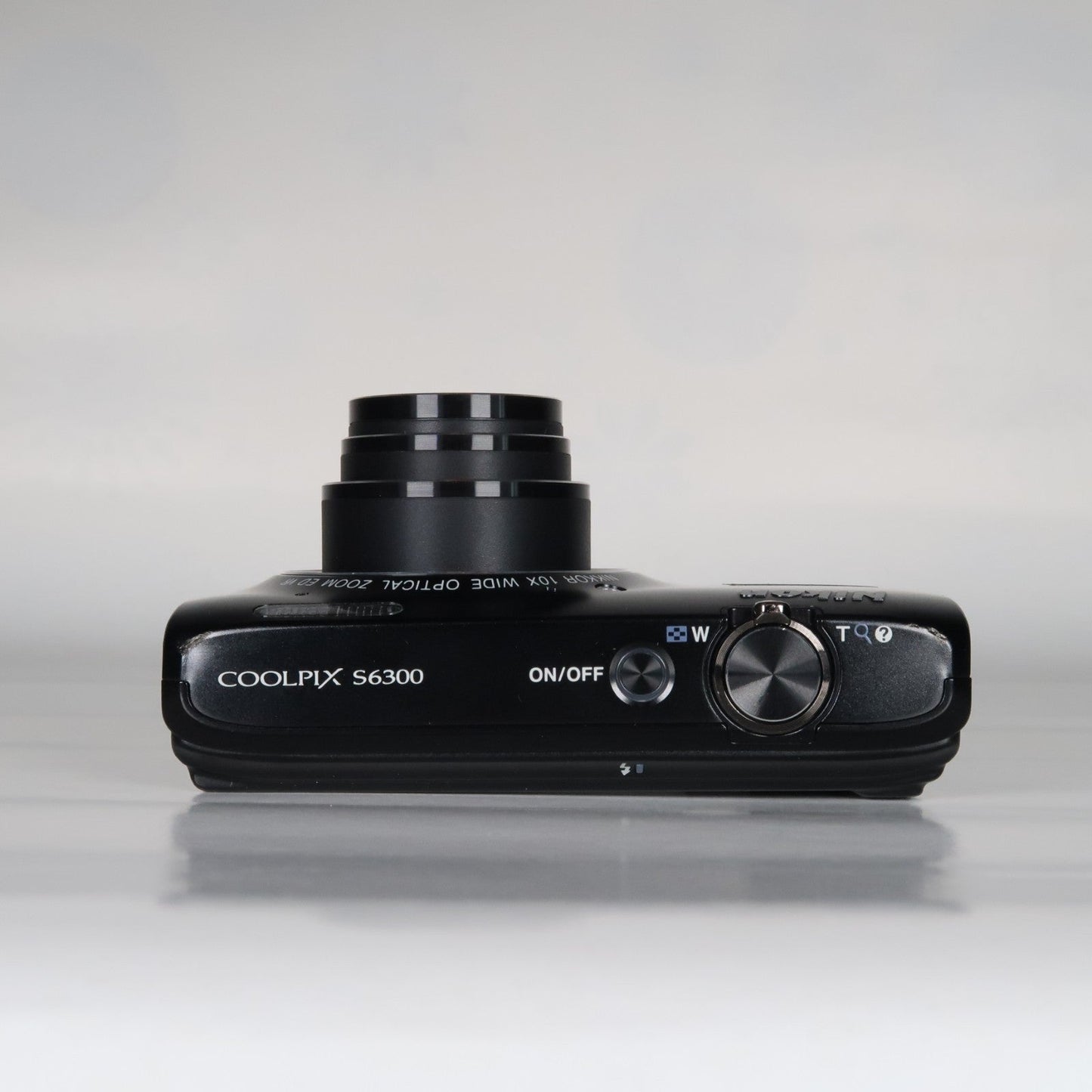 Nikona Coolpix S6300 16MP Compact Digital Camera – 10x Zoom, Case, SD Card