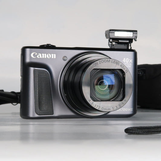 Cenon PowerShot SX720 HS 20.3MP Digital Camera – Black