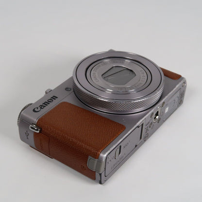 Cenon PowerShot G9X Mark II 20.1MP Digital Camera Silver + SD Card 16GB