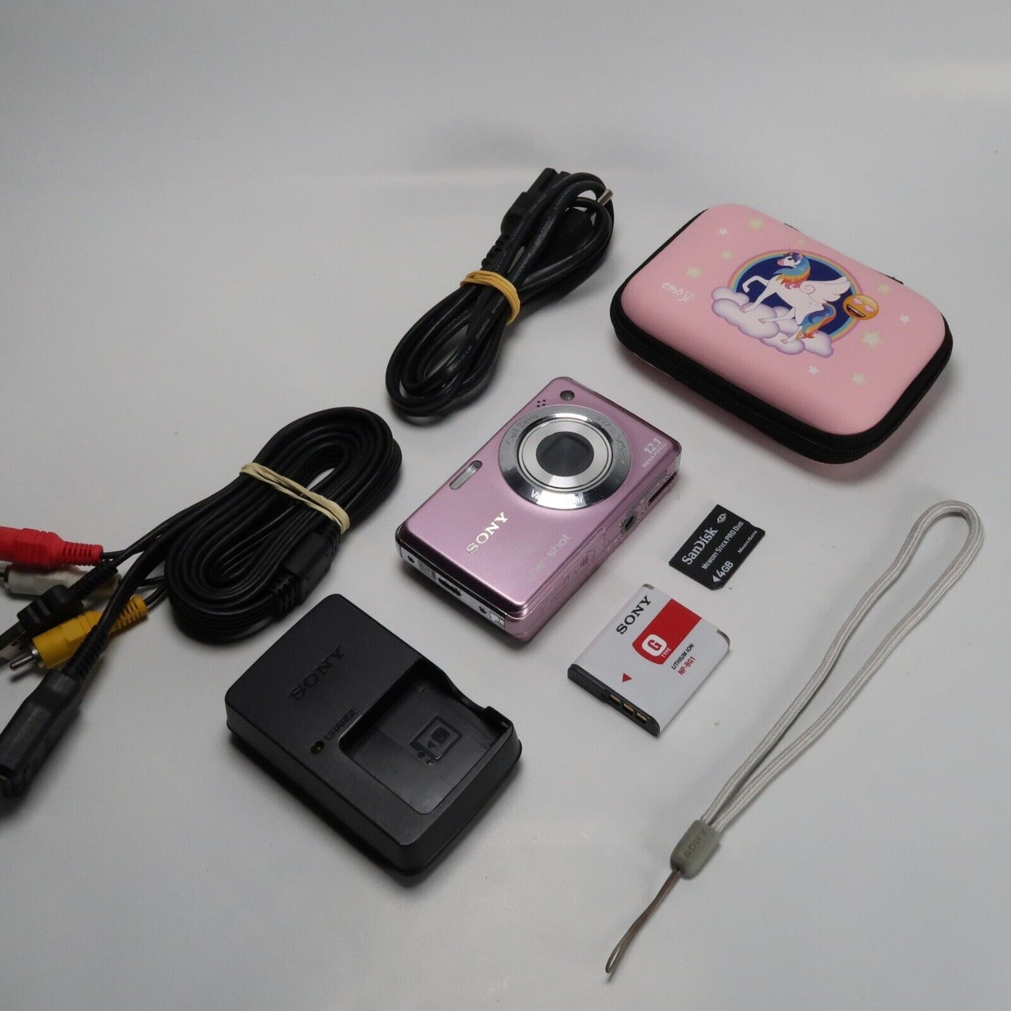Soney Cyber-shot DSC-W210 12.1MP Digital Camera Pink – Excellent Condition