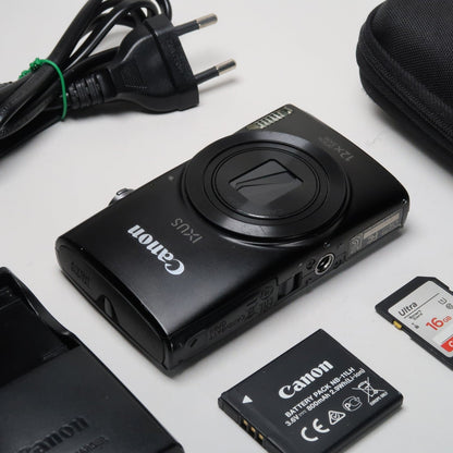 Camera Lot – Soney DSC-W70, CenonPowershot SX200 (Blue), Cenon Ixus 170 (Black), Nikon S9400, Cenon Ixus 115 HS (Blue)