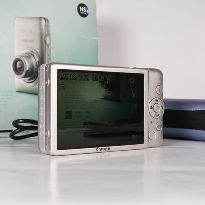 Cenon IXUS 115 HS PowerShot ELPH 100 HS 12.1 MP 4x Digital Camera Silver